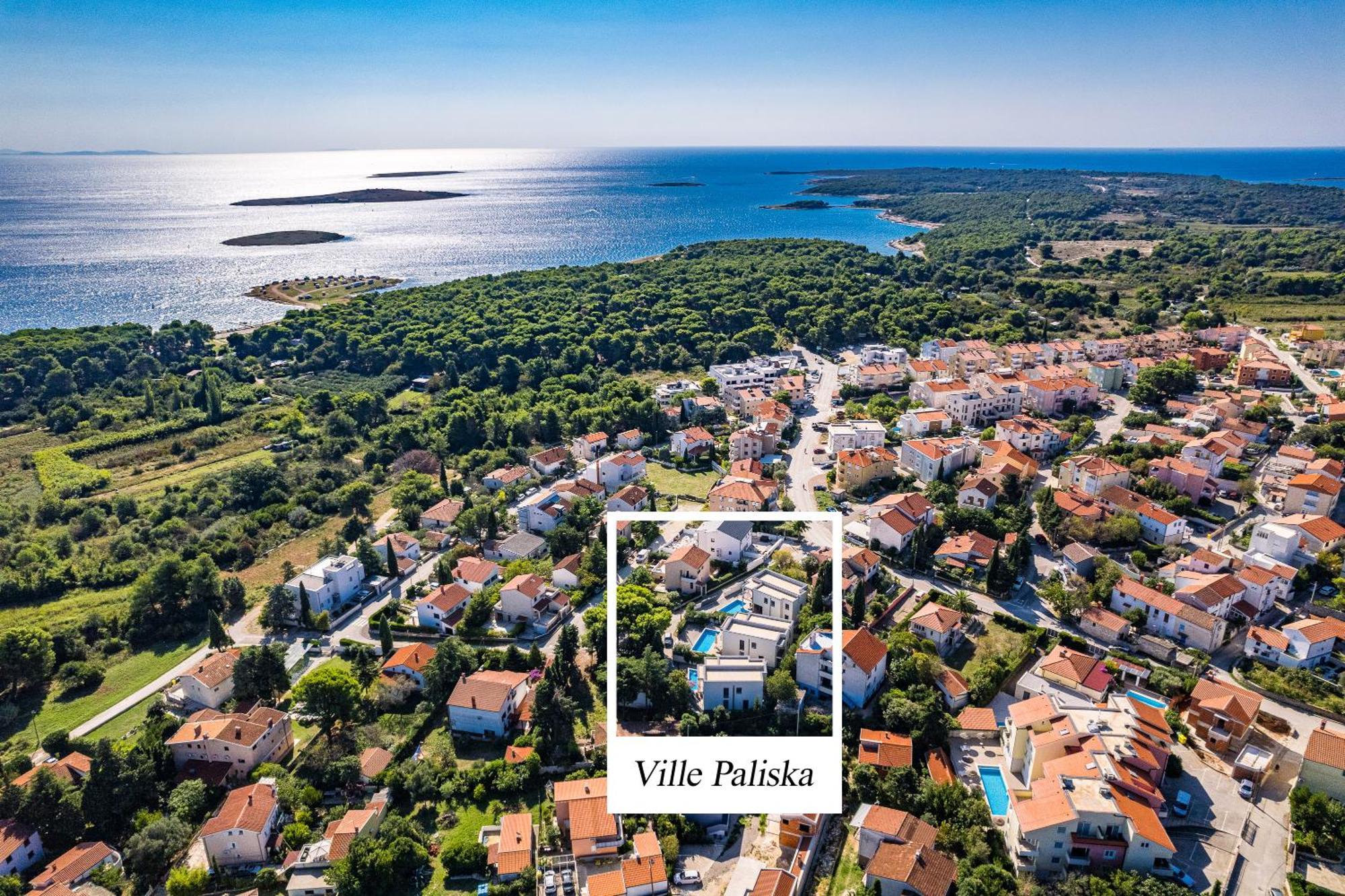 Vila Paliska Pula Exterior photo